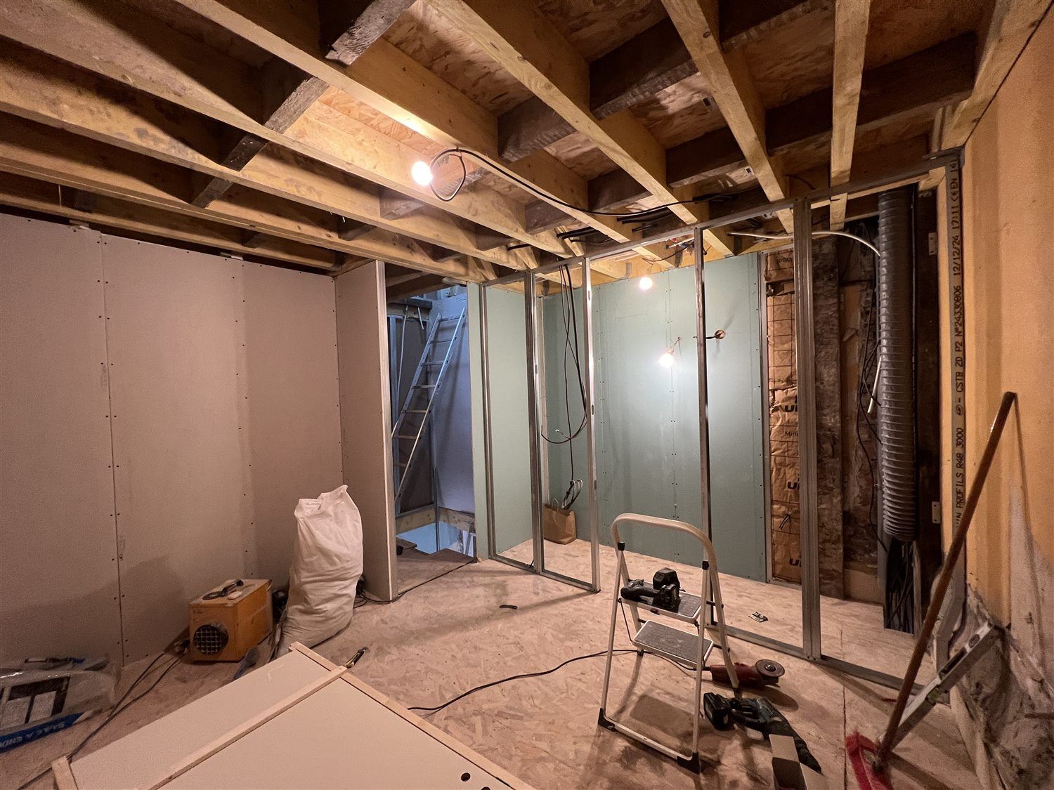 Chantier de réhabilitation