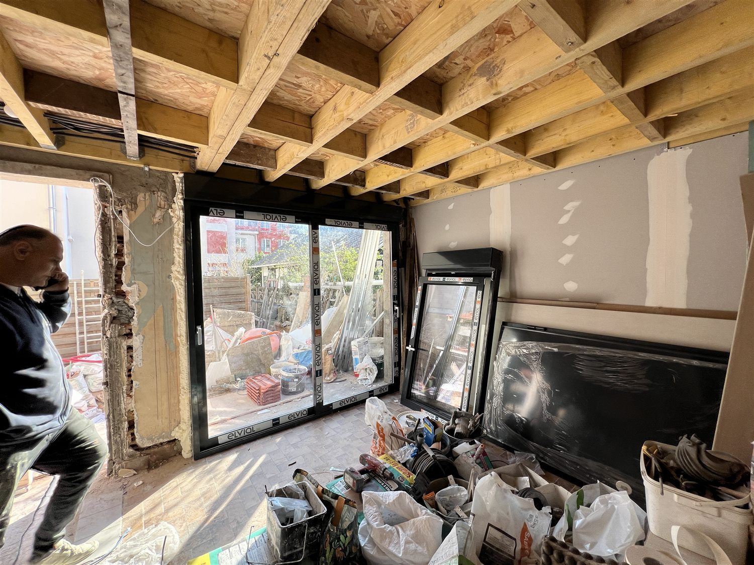 Chantier de réhabilitation