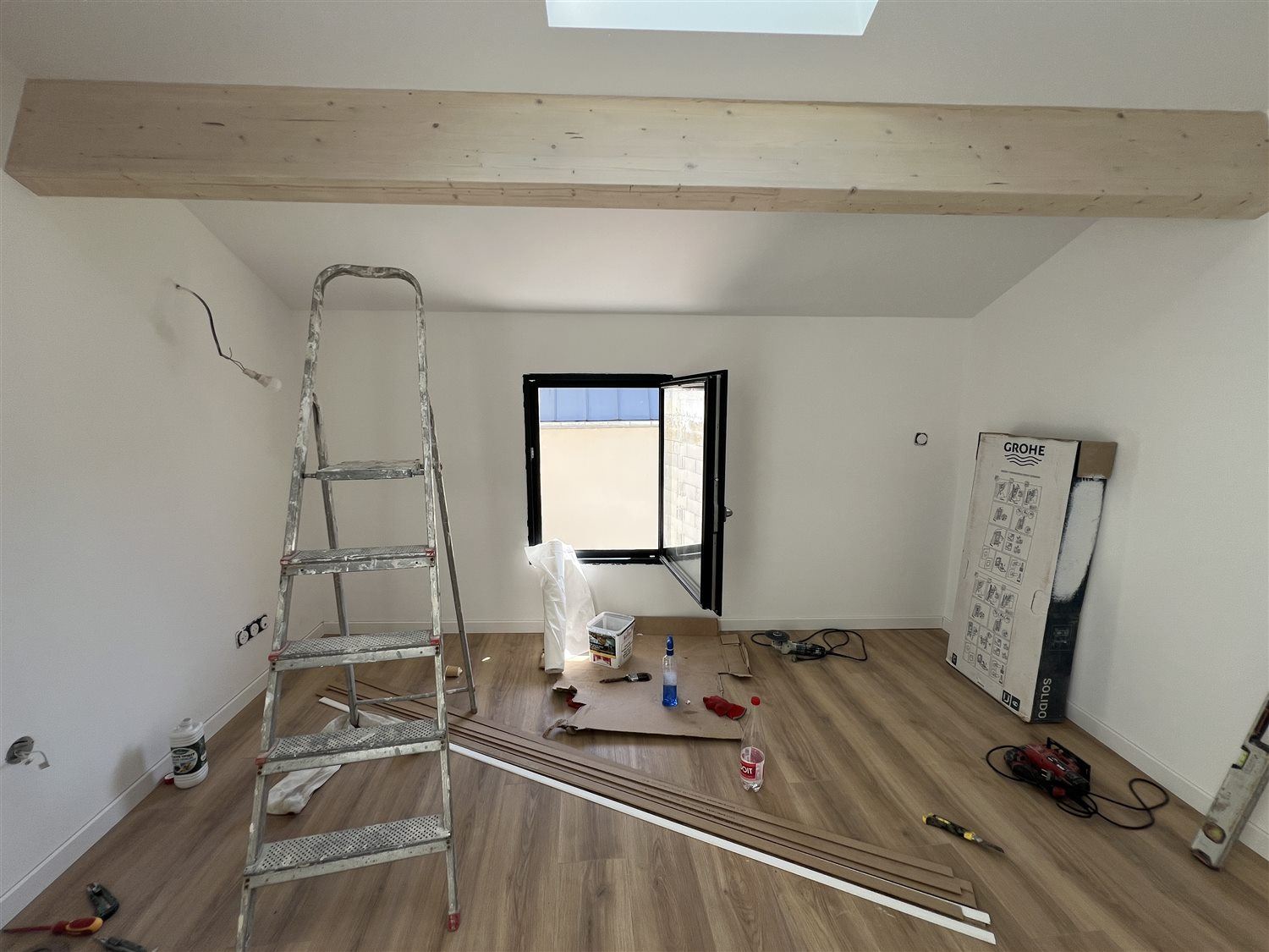 Chantier de réhabilitation