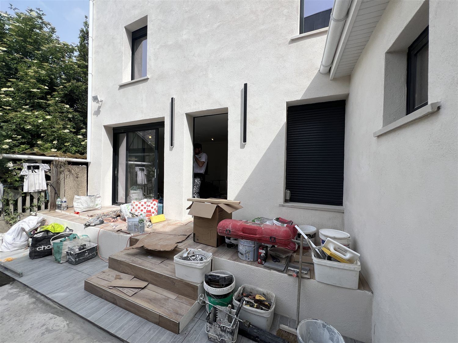 Chantier de réhabilitation
